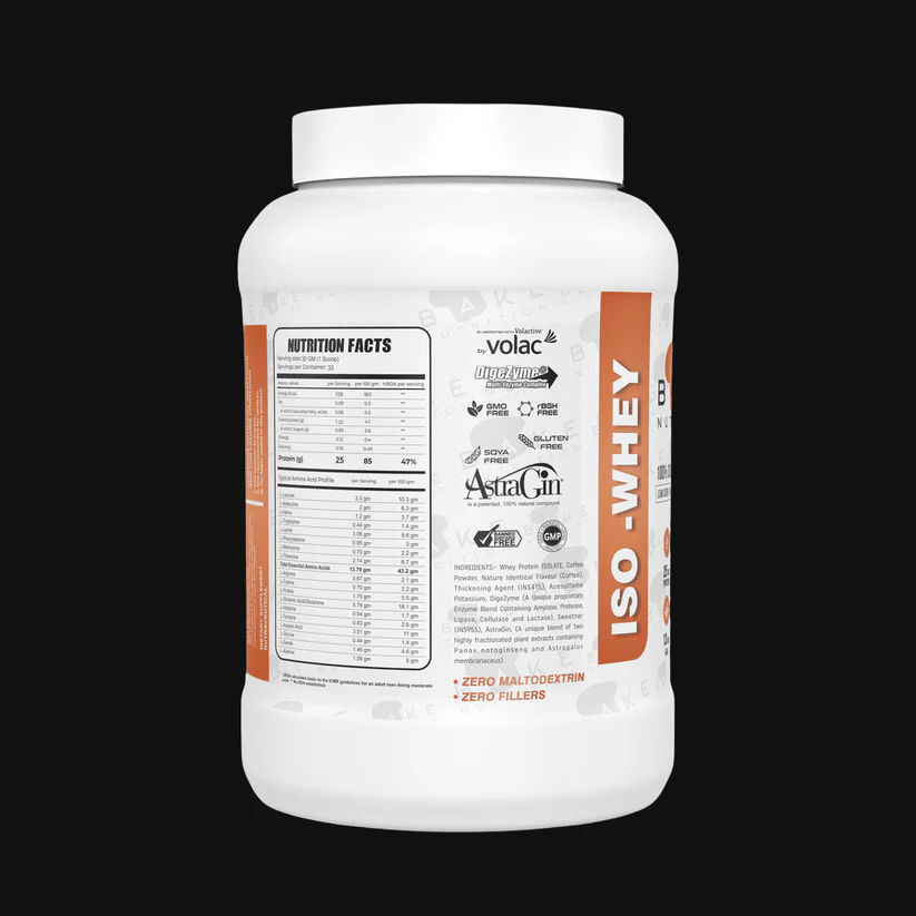 Bake Nutrition Whey ISO 90% 2lbs - Image 2