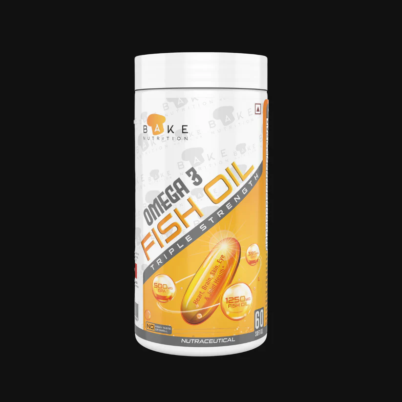 Bake Nutrition Omega 3 Fish Oil