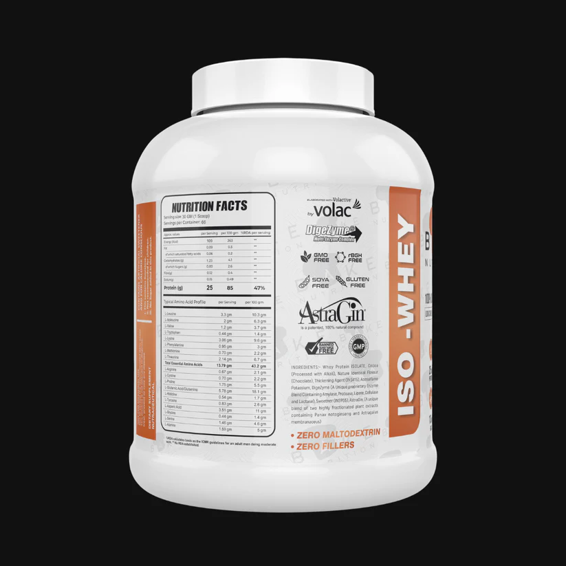 Bake Nutrition Whey ISO 90% 4lbs - Image 4