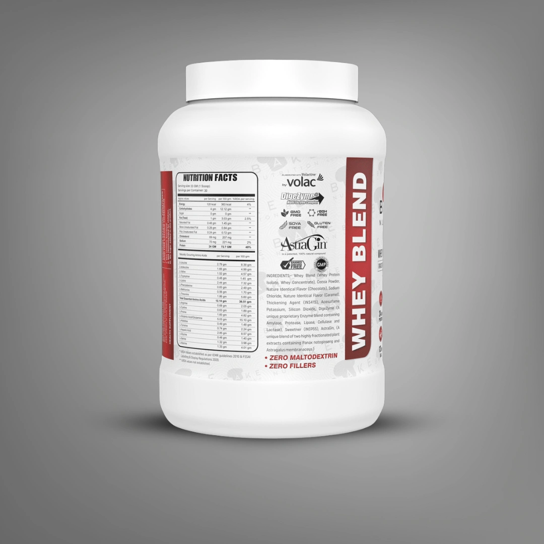 Bake Nutrition Whey Blend 2lbs - Image 4